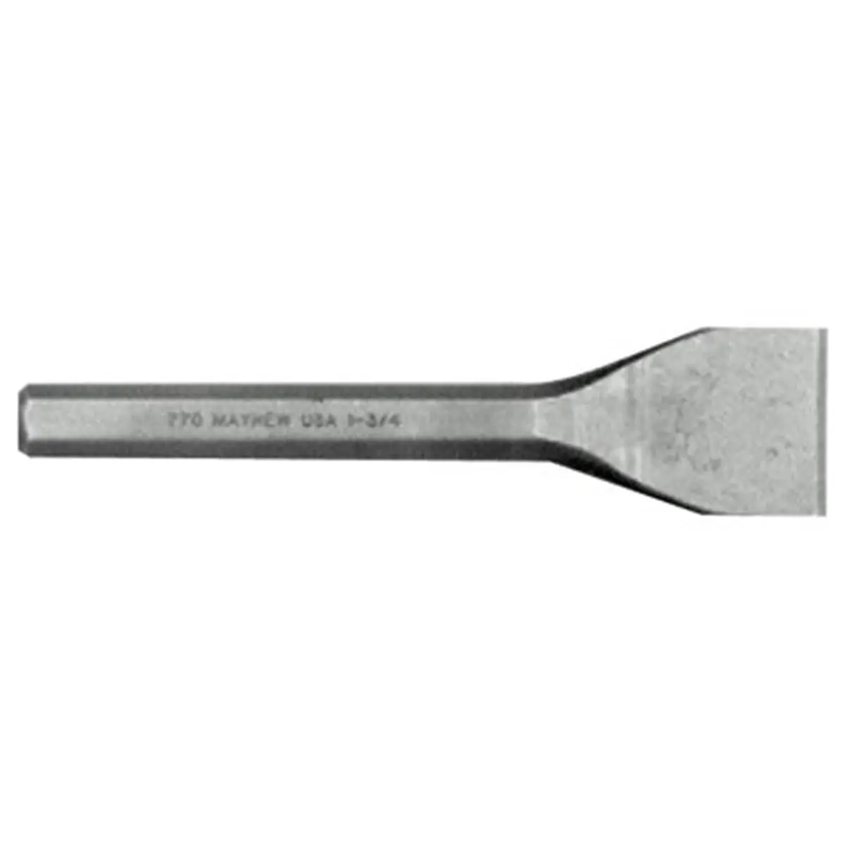 212 MAIN Mayhew Tools A772 2.25-Inch Alloy Steel Mason Chisel, Beveled Tip Masonry Tool for DIY Woodwork, Masonry Work