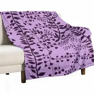 Twilight Themed Blanket Bella Swan Cottagecore Style Lavender Freesia Design Whimsical Twilight Nostalgia Ultra Soft Plush Comfort Perfect For Dreamy Afternoons Moonlit Evenings And Romantic Cottage Vibes flannel sofa ultra-soft throw blanket