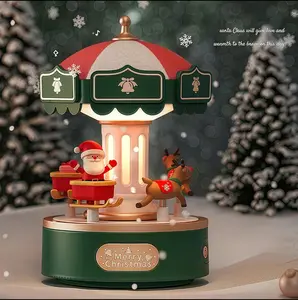 Christmas carousel electronic Bluetooth music box