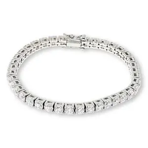 Radiance by Absolute™ Stainless Steel Round Stone Magnetic Bracelet
