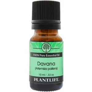 Plantlife Davana Essential Oil 10 ml – Sweet Fruity Aromatic Oil for Unique, Adaptive Aromatherapy