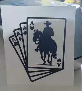 Western Cowboy Greeting Card, Office Stationery for Computers & Office Equipment Use