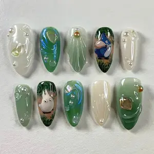 Terra Nails - Moomin Magic | Cute Neighbor-Inspired Cartoon Set with Trendy Anime Touch – TN155
