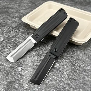 5915 Outdoor Folding EDC Knife, 8Cr13MoV Durable Blade, 420 Stainless Steel Non-slip Handle, Portable Pocket Tool for Camping Fishing & Home Use
