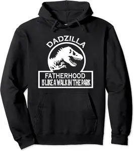 Cool Birthday Gift for Dad Zilla Kaiju Daddy Father's Day Pullover Hoodie - Gabrielcru Shop 24B09SDNJMTX