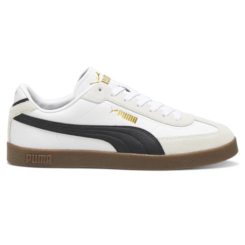 PUMA Mens Club Ii Era Lace Up Sneakers Shoes Casual - White