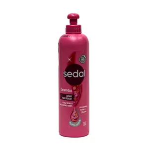 Sedal Ceramidas Hydra-Active Dry Haircare Styling Cream, Daily Use with Dispenser, 300mL