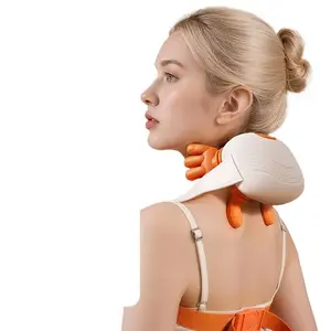 Neck Massager with Heat for Pain Relief deep Tissue,Shoulder & Back Massager,masajeador de espalda y Cuello shiatsu Neck and Back Massager 2026 (Upgraded Version) Lightweight Gift