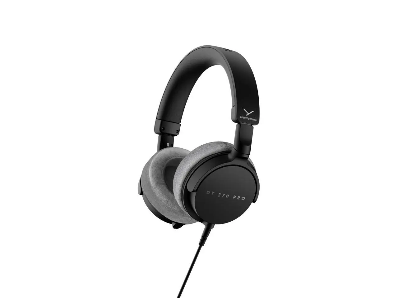 beyerdynamic DT 270 Pro Compact Over-Ear Studio Headphones, Black