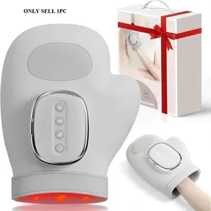 Portable Hand Massager with Heat Function & Compression Options, Wireless 3 Modes for Carpal Tunnel Relief, Perfect Gift for Hand Relaxation