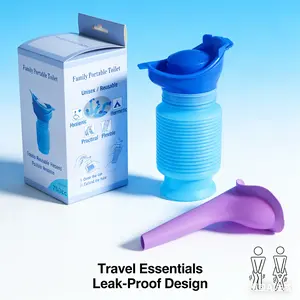 Portable Silicone Urination Device for Women, Standing Pee Funnel, Outdoor Travel Camping Emergency Hygiene Supplies, Camping Toilet