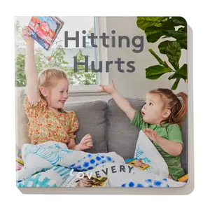 'Hitting Hurts' Board Book by Lovevery
