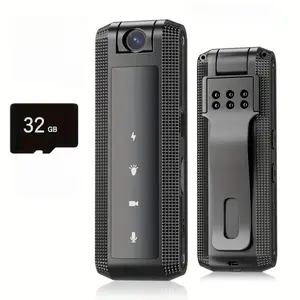 Action Camera -180° Rotatable, 1080P HD withHD Night Vision Recorder & Audio Recording. One-Touch Operation, WearableClip-On Design. 6-Hour Battery Life. Ideal for Meetings,Lectures, and Cycling.Holiday Gifts, Birthday Gifts