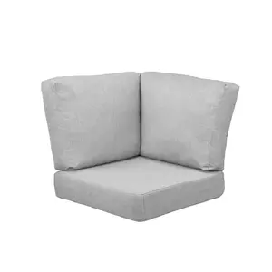 CR Plastic, Deep Seating Corner Cushion, Canvas Granite Fabric