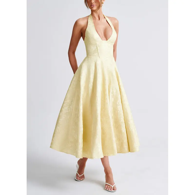 hairstyles with halter neck dress - TikTok Shop