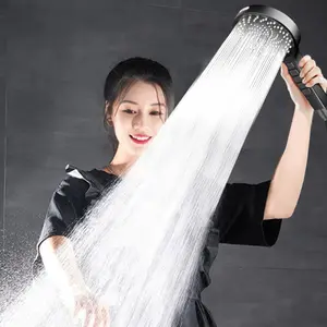 High Pressure Handheld Shower Head, Durable Structure, 3 Spray Modes, Quick Install No Tools Needed, Bathroom Spa Salon Use