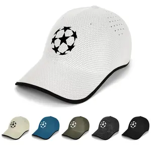 1 Pcs Star Football Folded Graphic Cap Aesthetic Soccer Compass Adjustable Sun Protection Cap Breathable Quick Dry Althletic Hat Sports Outdoor Hats Outdoor Activities Hiking Walking Clumbing Mountain Golf Birthday Gifts Sports Hat