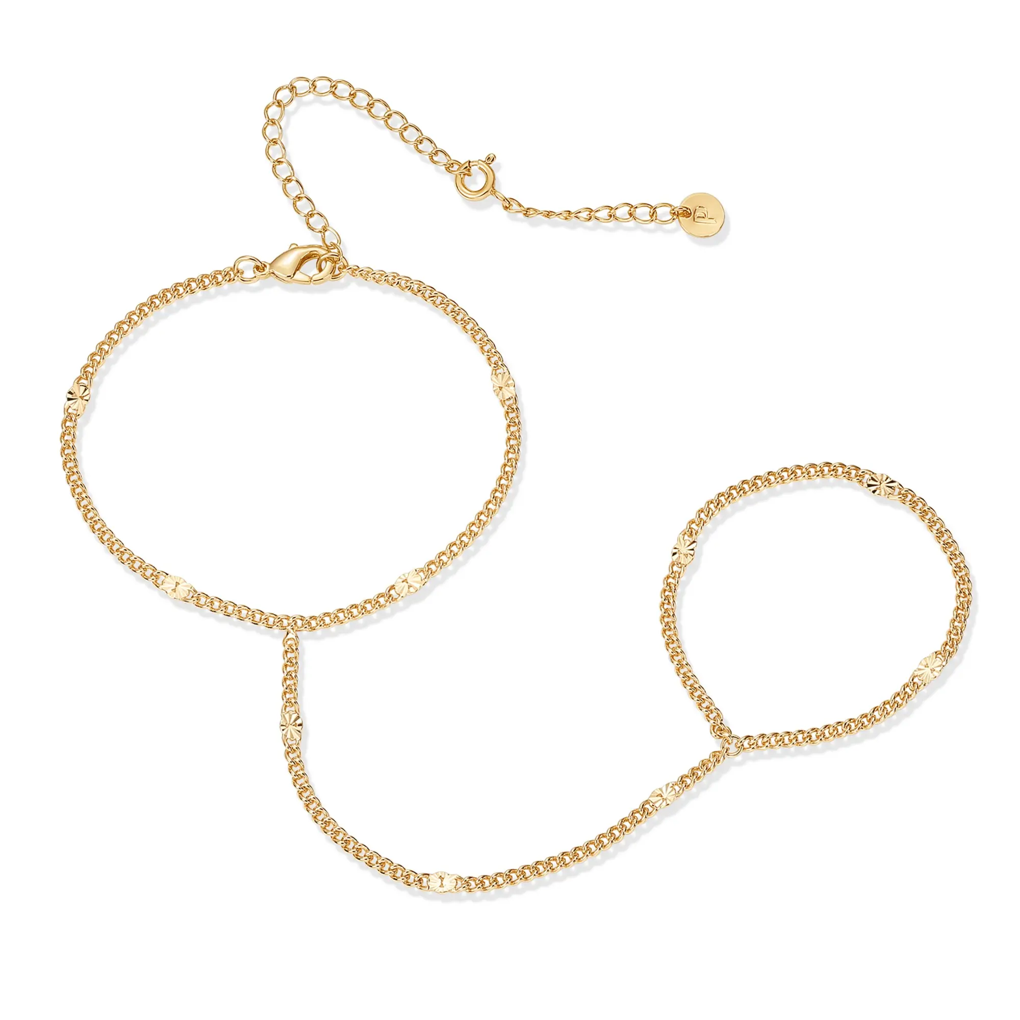 Crimp Chain - Yellow Gold