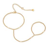 Crimp Chain - Yellow Gold
