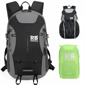 Riderbag Armored Motorcycle Backpack Combo (Black) - Reflektor35 with CE Level 2