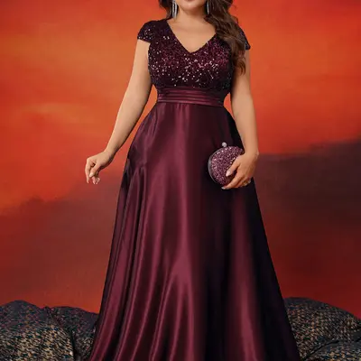 dark red plus size bridesmaid dresses Emerald Mix Match Green Mermaid Bridesmaid Dresses Online Sexy Silky Satin Long / Different Satin Maid of Honor Dresses, Emerald / A