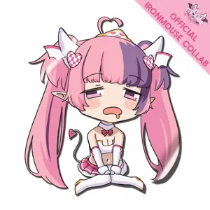 Ironmouse Tired Decal