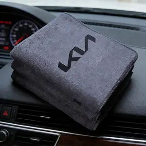 Microfiber Car Wash Towel, Absorbent Detailing Cloth, Cleaning & Drying Cloth for Kia Sportage Ceed Sorento Cerato Optima Picanto Rio Soul K3 K5, Auto Accessories