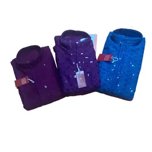 Chikankari Kurta for Men - Classic Design, Comfortable Fit, Ideal for Everyday Wear, Short Length - Menswear Casual Solid Color Top Breathable Top