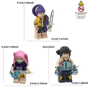 Kpop Hunter Girl Group Figurine, Model Xinghao B7-12017, No Ca Prop 65 Re, Perfect for Kpop Fans & Collectors, Must-Have Item!