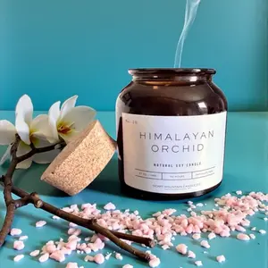Himalayan Orchid Floral Candle