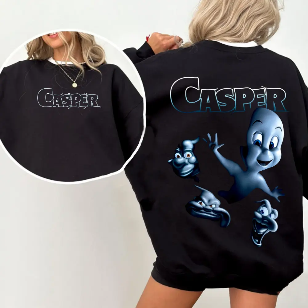 Casper Movie 1995 Unisex Sweatshirt, Ghostly Family/Comedy Tee, 90s Movie Fan Shirt, Softstyle Graphic Tee, Halloween Costume, Pop Culture