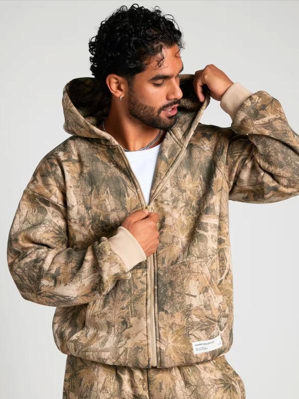 Comfrt | Camo Zip Hoodie