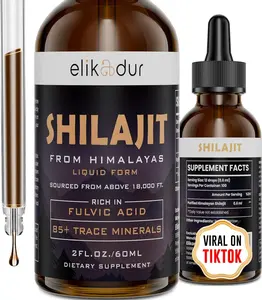 Shilajit Resin Organic Liquid