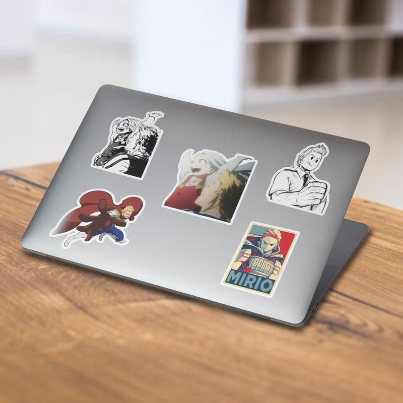 Stickers Pack 20 Pcs Mirio Waterproof Aesthetic Skateboard Togata Guitar Bottle Colorful Lemillion Water Laptop Luggage Hero Vinyl Car Bumper Bike