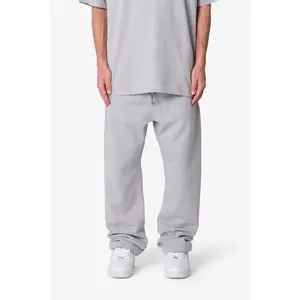mnml Heavy Basic Relaxed Sweatpants - Marled Grey