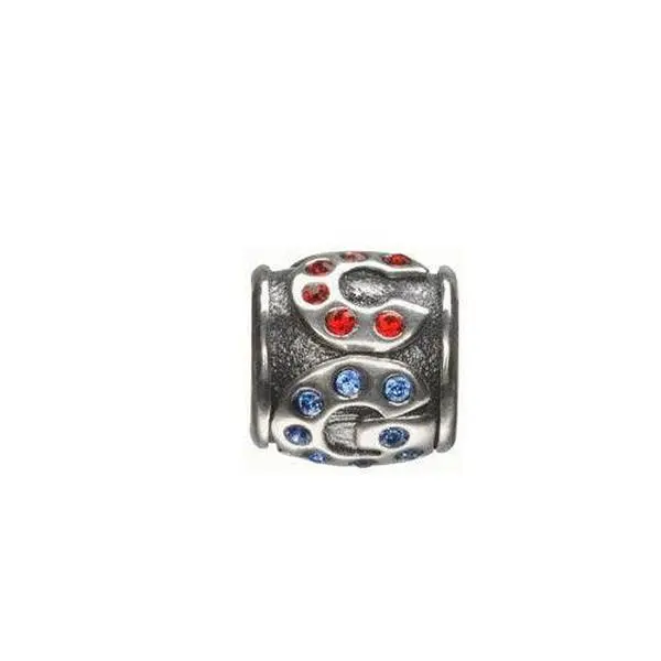 Coast Guard Bling Bead Charm