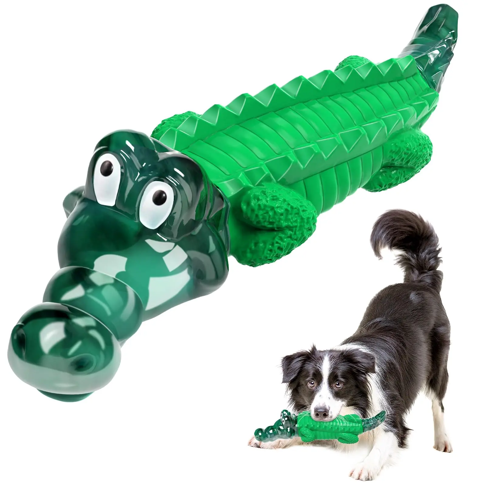 Indestructible Durable Interactive Dog Chew Toys for Aggressive Chewers - Reduces Anxiety, Boredom for All Dog Breeds, Interactive Chew, Durable Chew