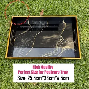 High Quality Black Marble Pedicure Tray High Quality Black Marble Pedicure Tray
