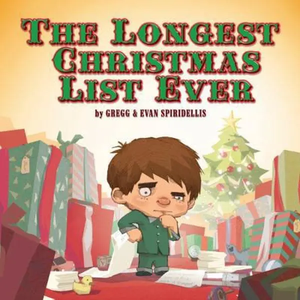 USED Book - The Longest Christmas List Ever by Gregg Spiridellis (Paperback) - english