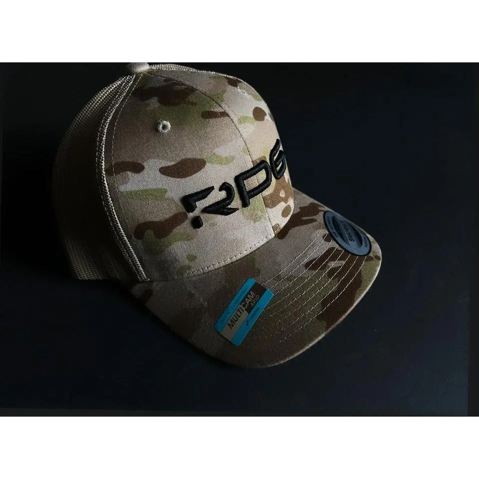 RPG SIX-PANEL RETRO TRUCKER HAT- MULTICAM®ARID/TAN