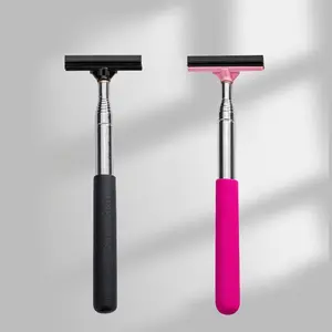 Car Rearview Mirror Rainbrush Extensible Multi-Function Wiper, Extendable Car Window Brush Glass Cleaner, Rainbrush for Cleaning, Car Windshield Cleaner