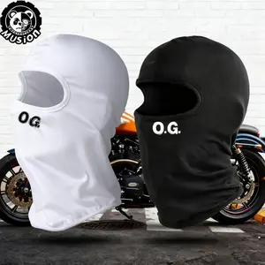 Musion Balaclava Cycling Face Mask, Breathable Face Cover, Fashion Print Windproof Sun Protection Breathable Full Face Mask Headscarf, Suitable for Camping Sports Outdoor Hat