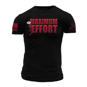 Maximum Effort T-Shirt - Black