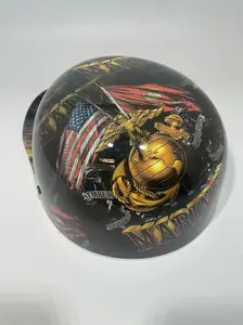 Marine Baseball Cap Style Motorcycle Helmet