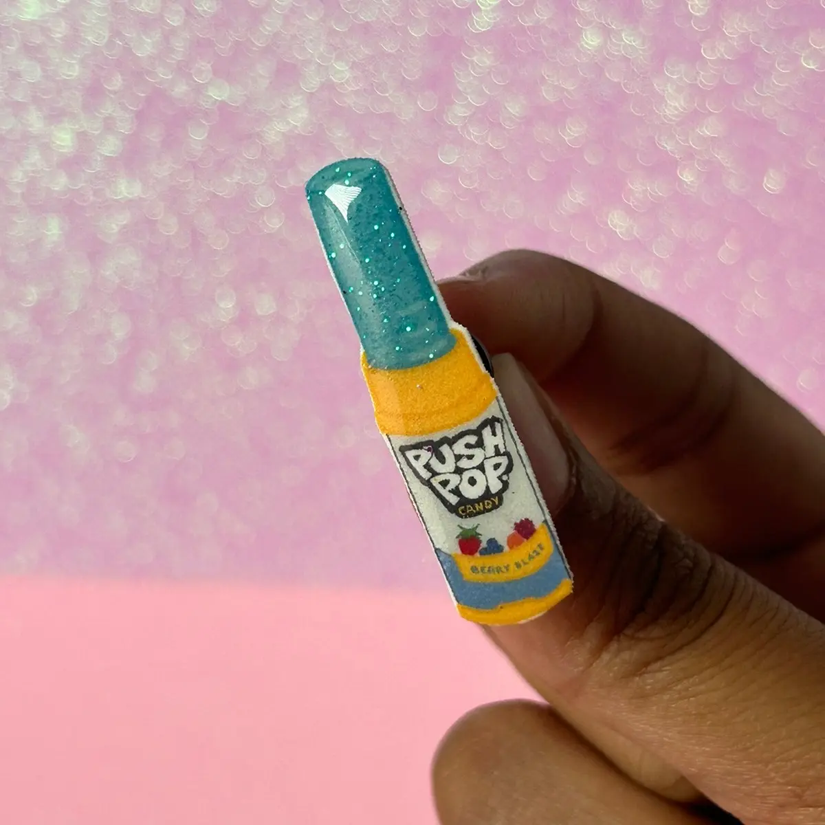 Berry Push Pop Pin