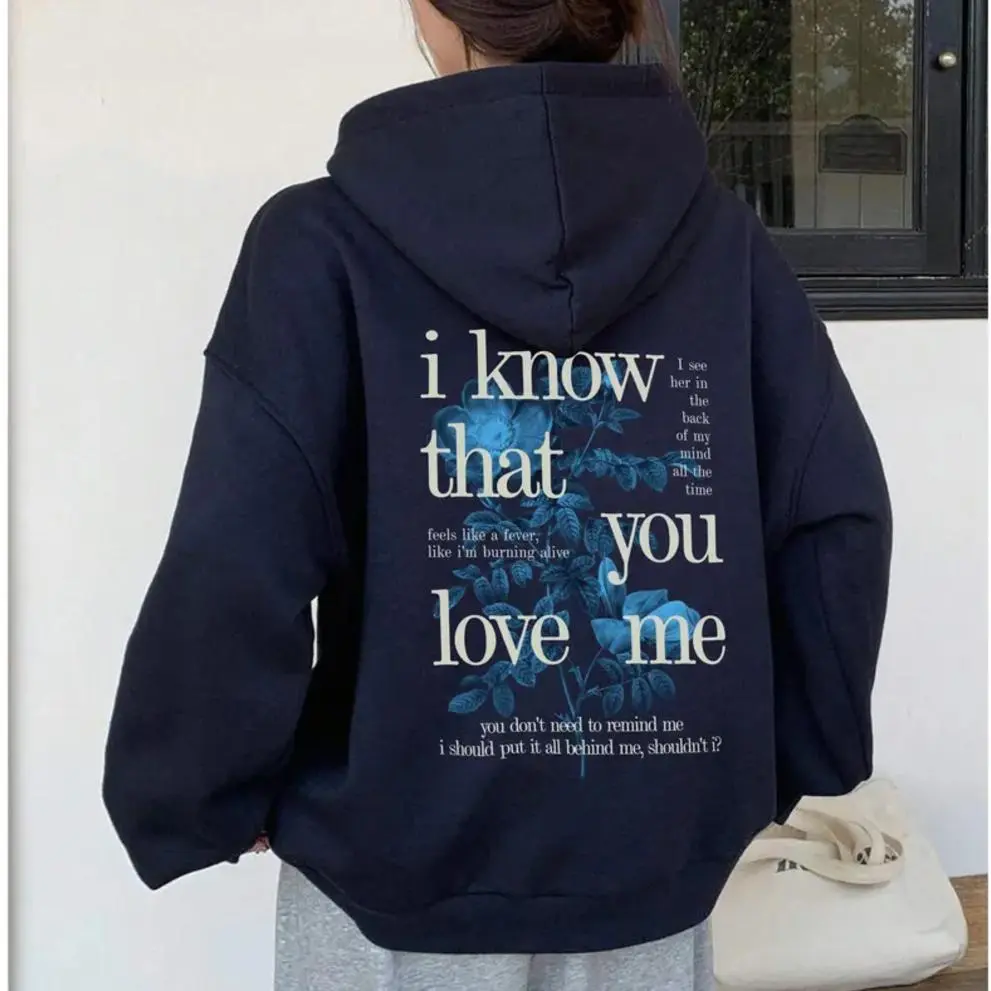 I Know That You Love Me Hoodie BE Tour 2024 Shirt Trendy Tee Unisex Gift for Him Her Vintage Y2K Comfort Colors Sweatshirt