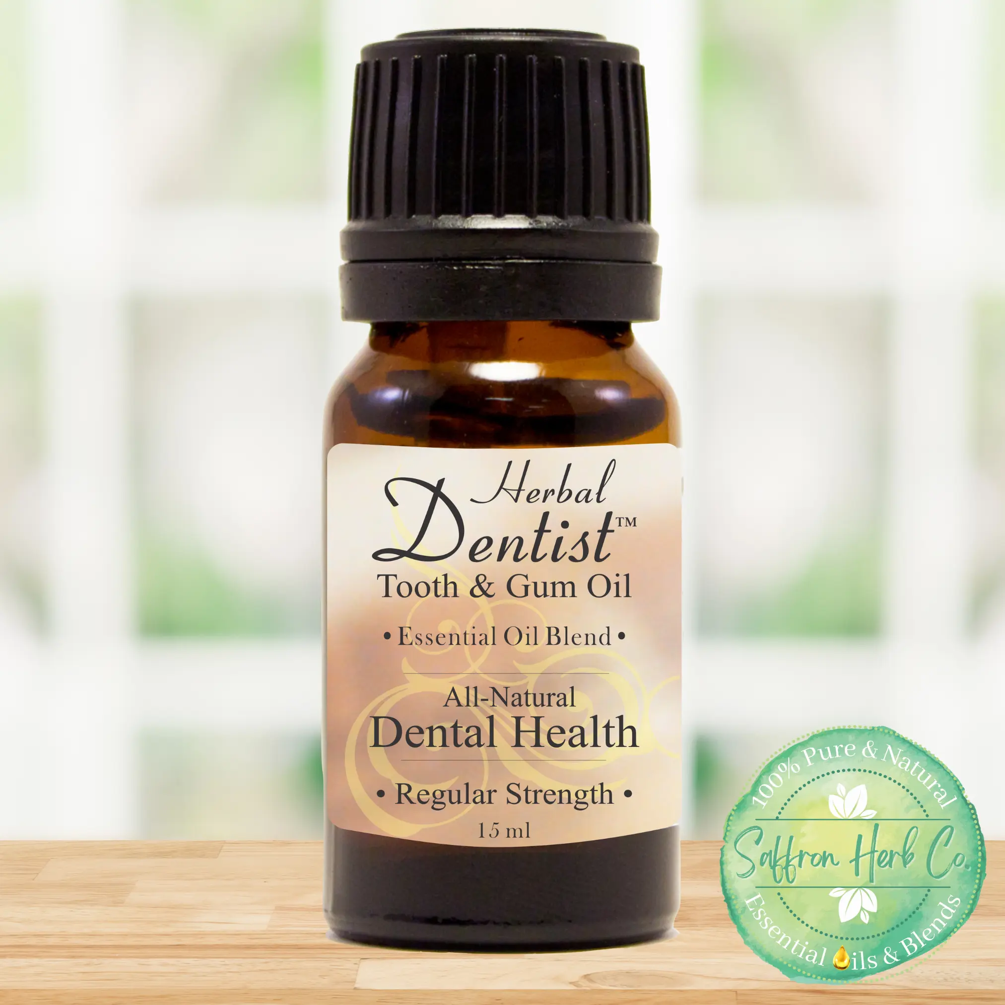 Herbal Dentist Regular Strength Tooth & Gum Oil - Healthy, Treatment, Essential, Health