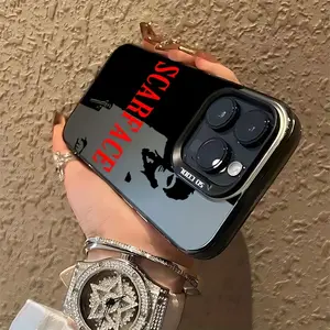 Popular Movie Scarface Mobile Phone Protective Case for iPhone 16 15 14 13 12 11 Pro Max X XR XSMAX 8 7 Plus Anti-Fall Frosted Back Cover