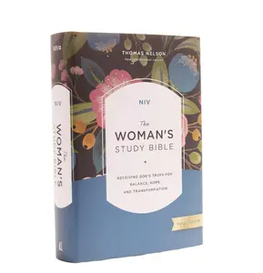 NIV, The Woman's Study Bible, Hardcover, Full-Color: Receiving God's Truth for Balance, Hope, and Transformation Hardcover – January 23, 2018