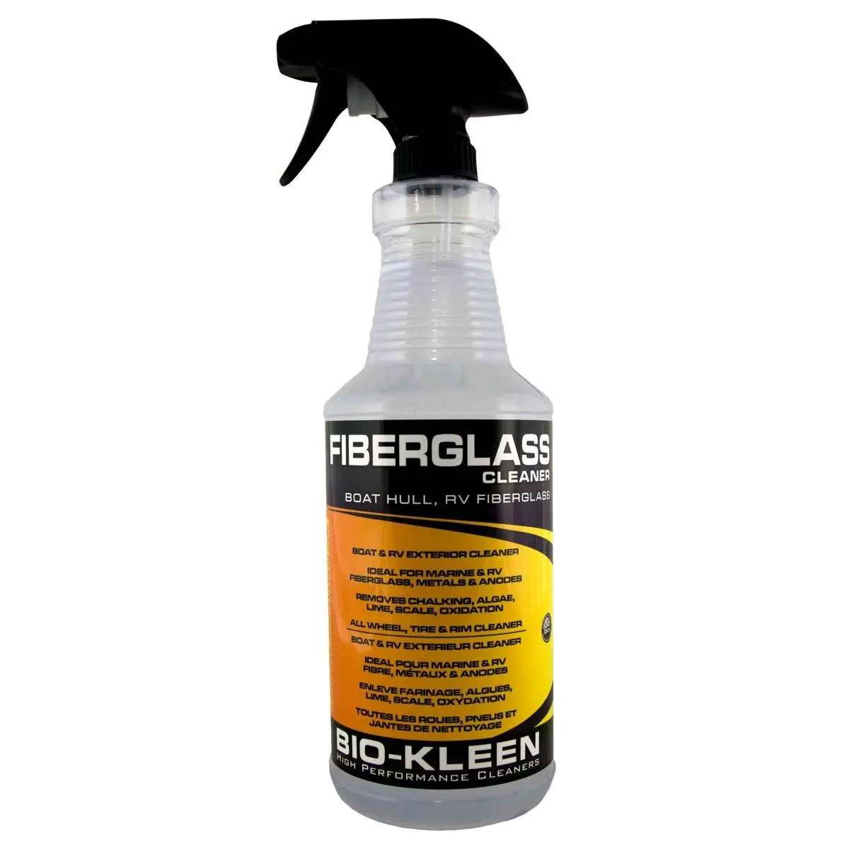 212 MAIN Fiberglass Cleaner - 16 oz Hull Cleaning Solution, Safe Formula for Stain Removal, Degreaser for Scale, Algae, Chalking & Light Oxidation